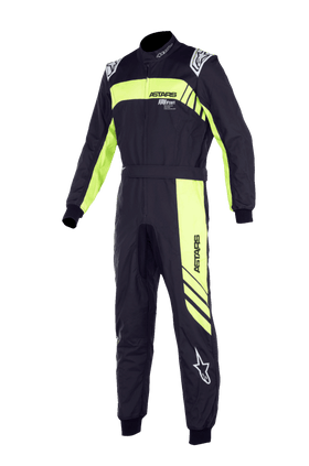 ALPINESTARS KMX-9 V3 S SUIT-GRAPHIC 3 - BLACK YELLOW FLUO - 130 (3356924-155-130)