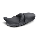 Mustang 08-21 Harley Electra Glide, Rd Glide, Rd King, Str Glide Touring Heated 1PC Seat - Black-1