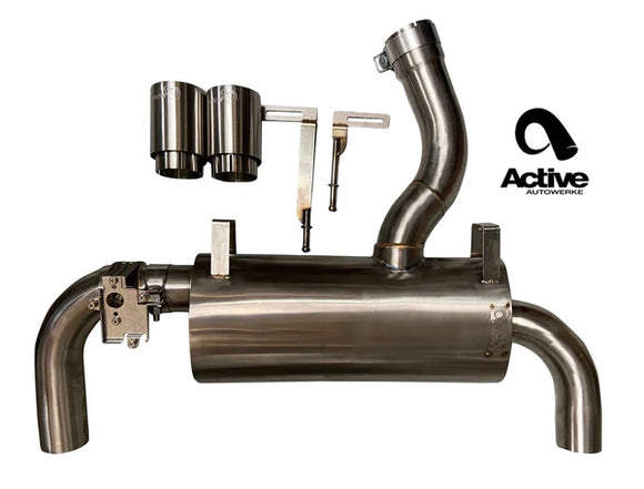 F3X 335i/435i Valved Rear Exhaust System GEN 2 – carbon tips 2012-2016 335 / 435