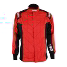 RACEQUIP CHEVRON-5 JACKET SFI-5 RED MED