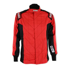 RACEQUIP CHEVRON-5 JACKET SFI-5 RED LRG