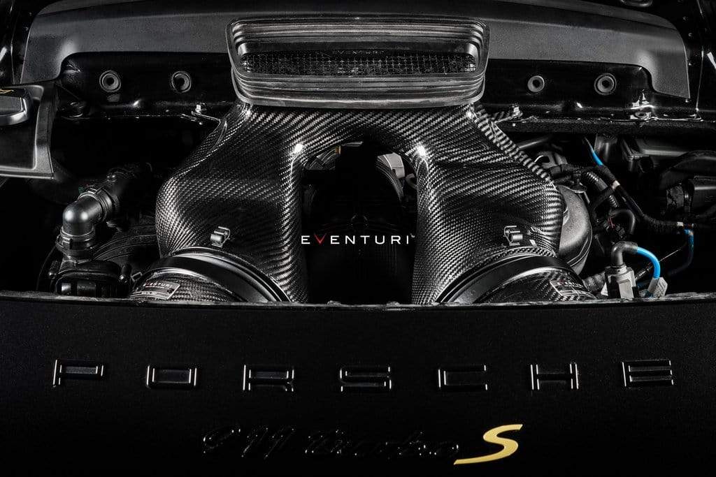 Eventuri Porsche 991 Turbo / Turbo S Carbon Intake System