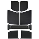 DEI 18-23 Jeep Wrangler JL 4-Door Boom Mat Headliner - 9 Piece - Black Leather Look-1