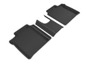 3D MAXpider 2014-2019 Nissan Versa Note Kagu 1st & 2nd Row Floormats - Black-2