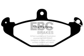 EBC 92-00 Dodge Viper 8.0 Redstuff Rear Brake Pads - 0