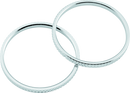 Kuryakyn Knurled Accent Rings Chrome (Pair)-1