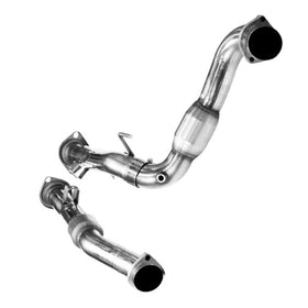 Kooks 3" SS GREEN Catted OEM Connection Pipes. 2006-2010 Jeep SRT8 6.1L.