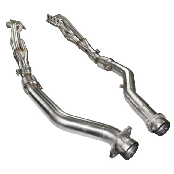 Kooks 1-7/8" Stainless Headers & GREEN OEM Conn. Kit. 2012-2020 Jeep/Durango 6.4L/6.2L