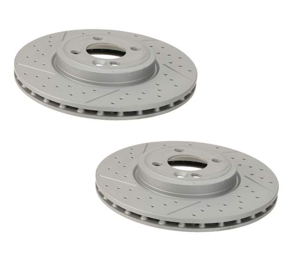 Front Drilled & Slotted Rotor Kit (294x22) - MINI Cooper / JCW / S / R50 / R52 / R53 / R55 / R56 / R57 / R58 / R59