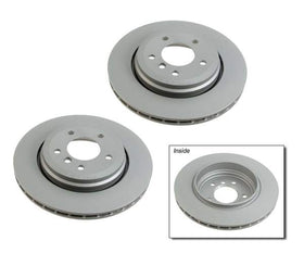 Rear Brake Rotor Kit (320x22) - BMW E46 323Ci 323i 325Ci 325i 325xi 330Ci 330i 330xi