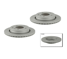 Rear Brake Rotor Kit - BMW E36 323ic 328ic / E46 323Ci 323i