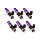 Injector Dynamics 1340cc Injectors - 60mm Length - 14mm Purple Top - Denso Lower Cushion (Set of 6)-1