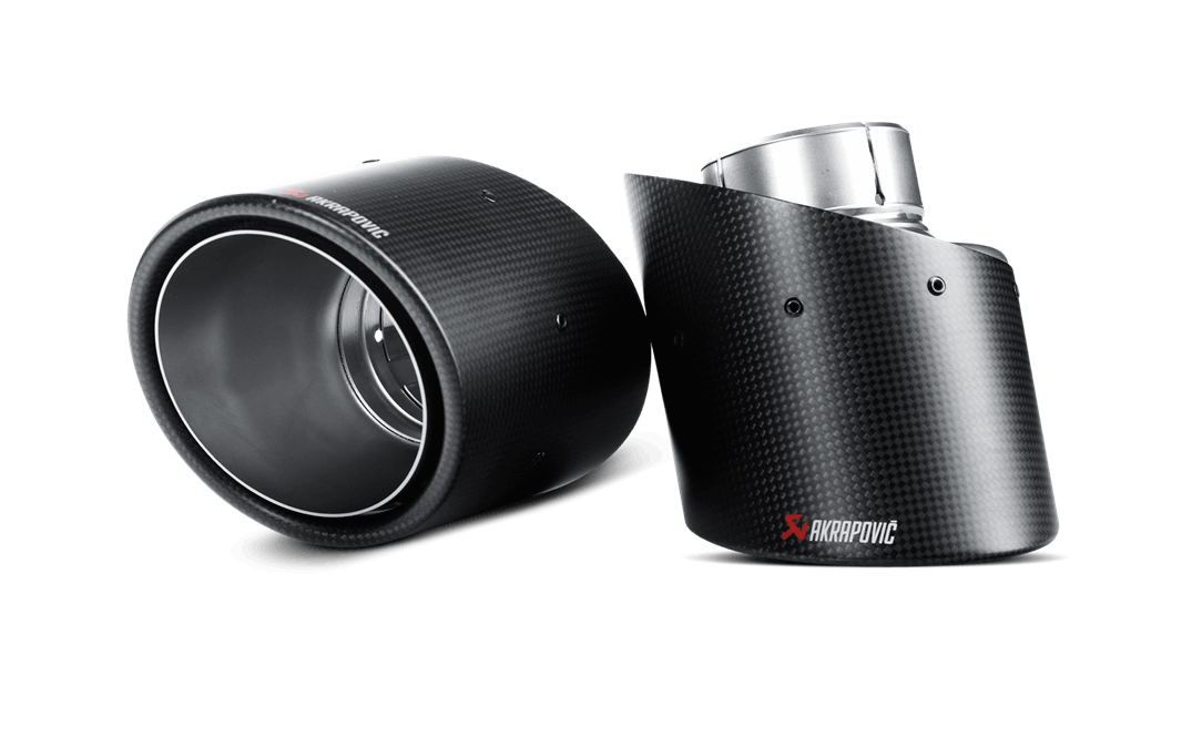 Akrapovic 09-16 Volkswagen Scirocco R Tail Pipe Set (Carbon)