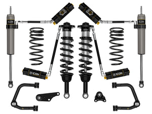 ICON 2024+ Toyota Tacoma 1.25in-3in Stage 5 Suspension System Tubular w/ Triple Rate Spring