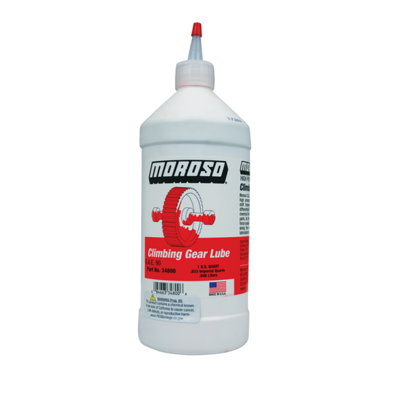 Moroso Climbing Gear Lube - 1 Quart