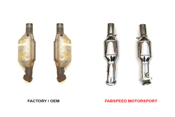 Fabspeed Ferrari 348 Sport Catalytic Converters (1989-1995)