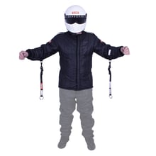 RACEQUIP SFI-20 JACKET BLK 2XL