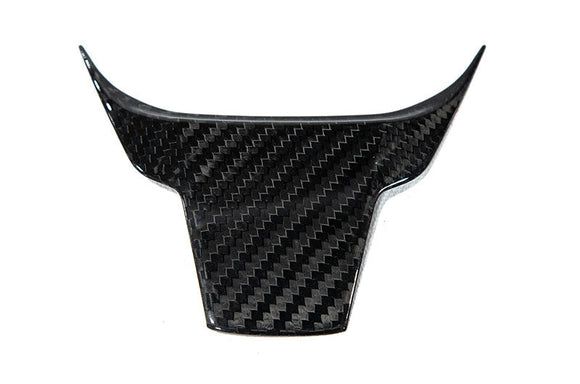 OLM Carbon Fiber Lower Steering Wheel Cover (Gloss Finish) - 2016 - 21 Honda Civic 2017-21 Honda