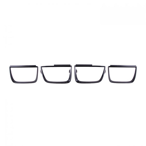 ANZO 2010-2013 Chevrolet Camaro Taillight Bezels - 4pc Gloss Black