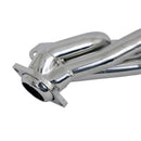 BBK 87-95 Ford F150 Truck 5.0 302 Shorty Unequal Length Exhaust Headers - 1-5/8 Silver Ceramic-6