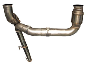 Kooks 3" SS Catted Y-Pipe. 2009-2018 Dodge/Ram 1500 5.7L. Connects to OEM. - 0