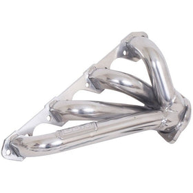 BBK 87-95 Ford F150 Truck 5.8 351 Shorty Unequal Length Exhaust Headers - 1-5/8 Silver Ceramic - 0