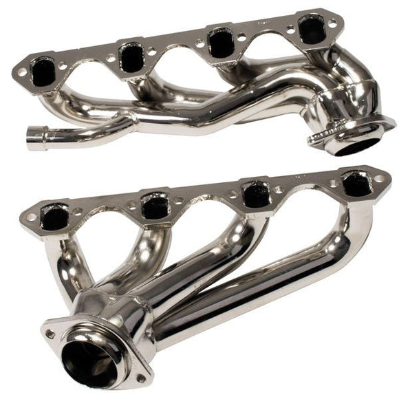 BBK 87-95 Ford F150 Truck 5.8 351 Shorty Unequal Length Exhaust Headers - 1-5/8 Titanium Ceramic