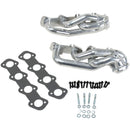 BBK 97-03 Ford F Series Truck 4.6 Shorty Tuned Length Exhaust Headers - 1-5/8 Silver Ceramic-1