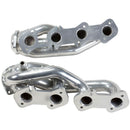 BBK 97-03 Ford F Series Truck 4.6 Shorty Tuned Length Exhaust Headers - 1-5/8 Silver Ceramic-2