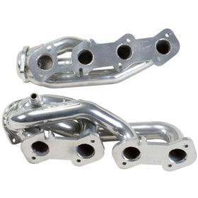 BBK 97-03 Ford F Series Truck 4.6 Shorty Tuned Length Exhaust Headers - 1-5/8 Silver Ceramic - 0