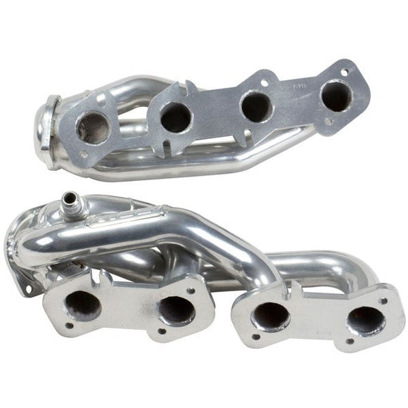BBK 97-03 Ford F Series Truck 4.6 Shorty Tuned Length Exhaust Headers - 1-5/8 Silver Ceramic