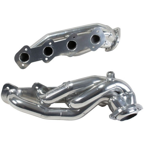 BBK 99-03 Ford F Series Truck 5.4 Shorty Tuned Length Exhaust Headers - 1-5/8 Silver Ceramic