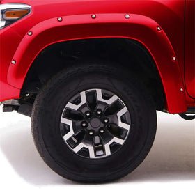 EGR 11-15 Ford Super Duty Bolt-On Look Color Match Fender Flares - Set - Race Red - 0