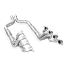 Stainless Works 2016-18 Camaro SS Headers 1-7/8in Primaries 3in High-Flow Cats X-Pipe AFM Delete-1