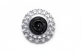 Style 5 Basketweave Center Cap (Single) - E30 15/16-inch 4x100, E30 M3, E28 M5, BBS RZ (171mm, Un-painted)