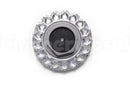 Style 5 Basketweave Center Cap (Single) - E30 15/16-inch 4x100, E30 M3, E28 M5, BBS RZ (171mm, Un-painted)-2