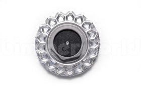Style 5 Basketweave Center Cap (Single) - E30 15/16-inch 4x100, E30 M3, E28 M5, BBS RZ (171mm, Un-painted) - 0