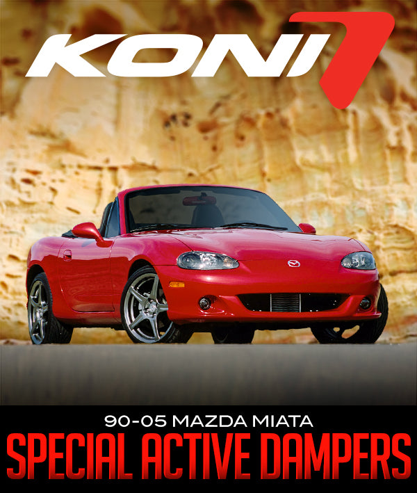 KONI SPECIAL ACTIVE DAMPERS: 1990–2005 MAZDA MIATA