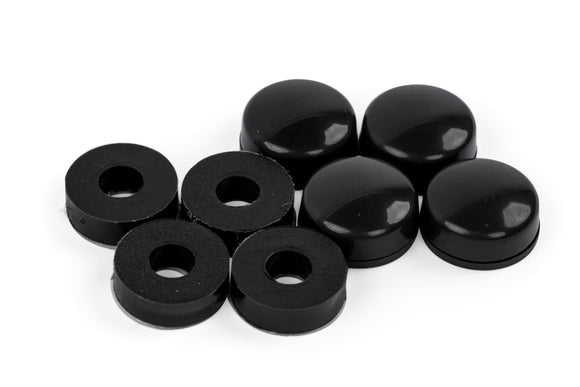 APR License Plate Frame - Thick, Black w/ Hiders