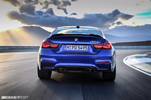 BMW F82 M4 CS Carbon Trunk Spoiler