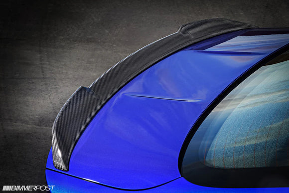 BMW F82 M4 CS Carbon Trunk Spoiler