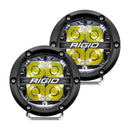Rigid Industries 360-Series 4in LED Off-Road Spot Beam - White Backlight (Pair)-1
