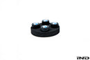 BMW Roundel Valve Stem Cap Set - Black-3