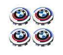 BMW 50 Years M Heritage Hub Cap Set (Centerbore: 66.6mm) - BMW-1