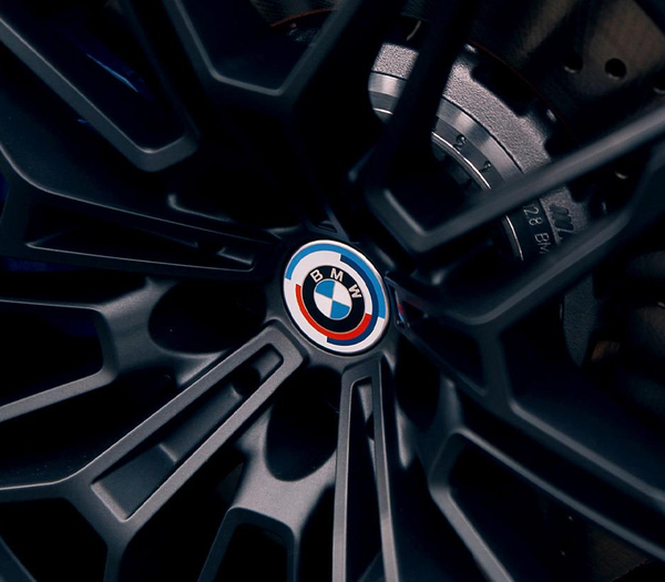 BMW 50 Years M Heritage Hub Cap Set (Centerbore: 66.6mm) - BMW - 0