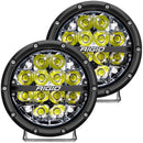 Rigid Industries 360-Series 6in LED Off-Road Spot Beam - White Backlight (Pair)-1