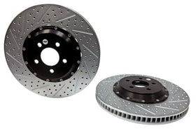 Baer EradiSpeed+ Fits 2015-23 Ford Mustang GT w/OE Performance Package (6-piston Brembo caliper)
