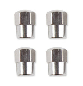Mr. Gasket Valve Stem Caps - Hex Head - Chrome Plated - Package Of 4