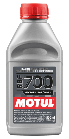 DOT 4 RBF 700 Brake Fluid (500 ml) - Motul 111257