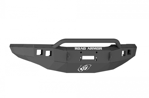 Road Armor 03-07 Chevy 2500 Stealth Front Winch Bumper w/Pre-Runner Guard - Tex Blk